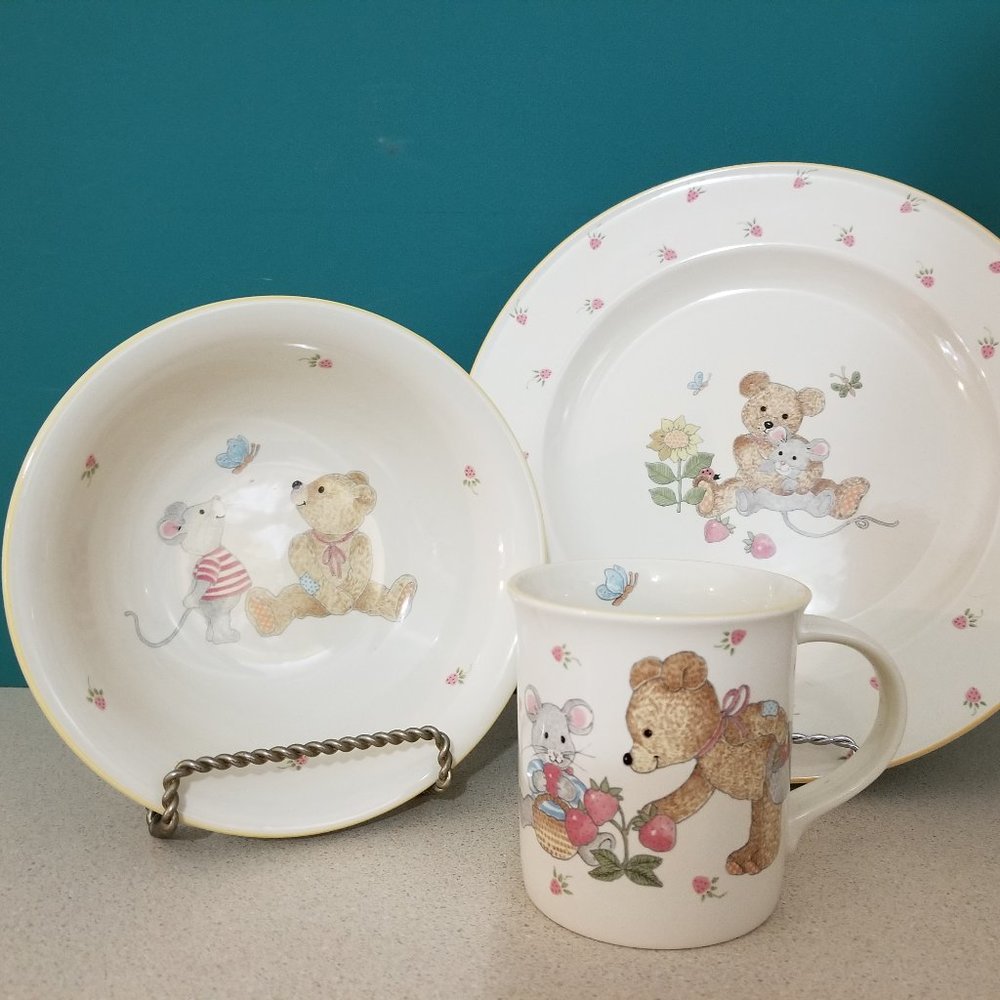Mikasa Teddy Child Serving Set